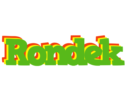 Rondek crocodile logo
