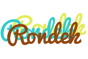 Rondek cupcake logo