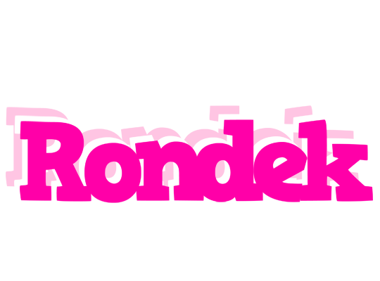 Rondek dancing logo