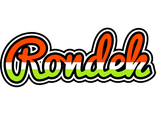 Rondek exotic logo