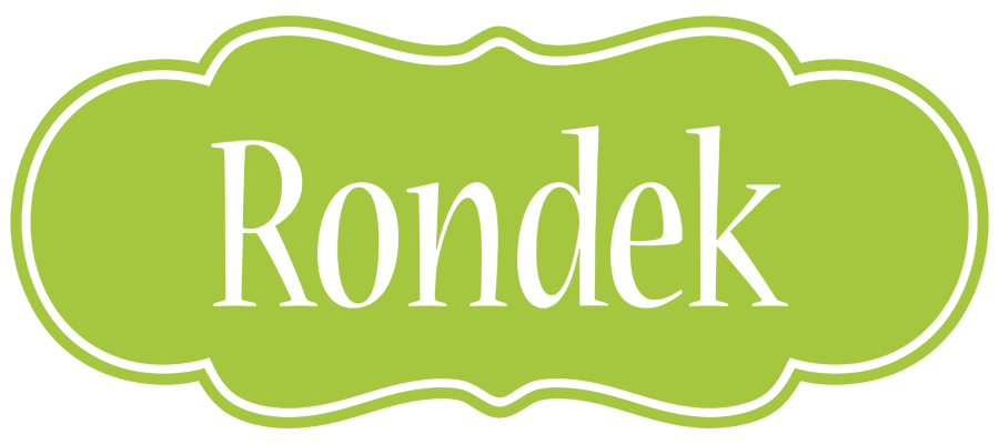 Rondek family logo