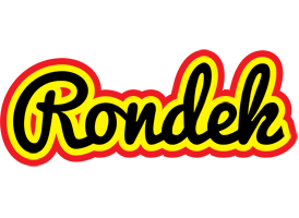 Rondek flaming logo