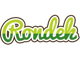 Rondek golfing logo