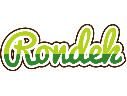 Rondek golfing logo