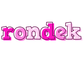 Rondek hello logo