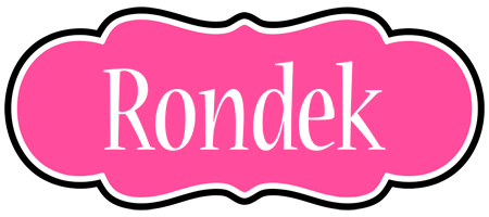 Rondek invitation logo