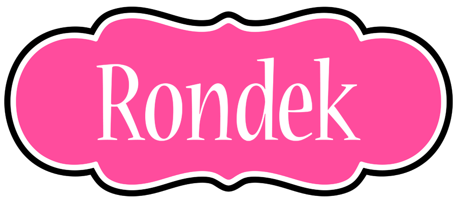 Rondek invitation logo