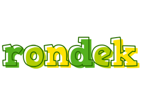 Rondek juice logo