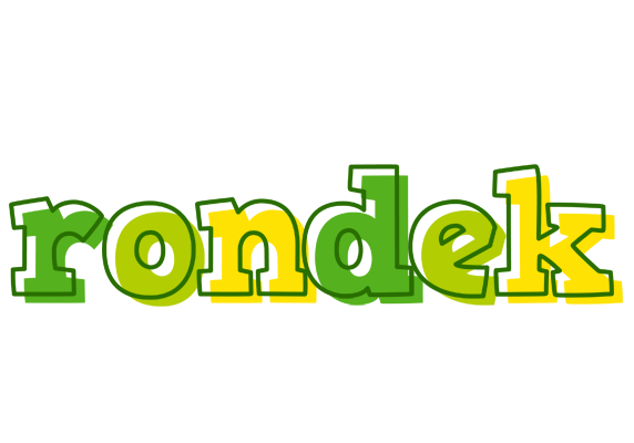 Rondek juice logo