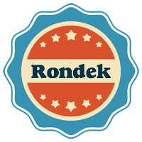 Rondek labels logo