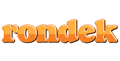 Rondek orange logo