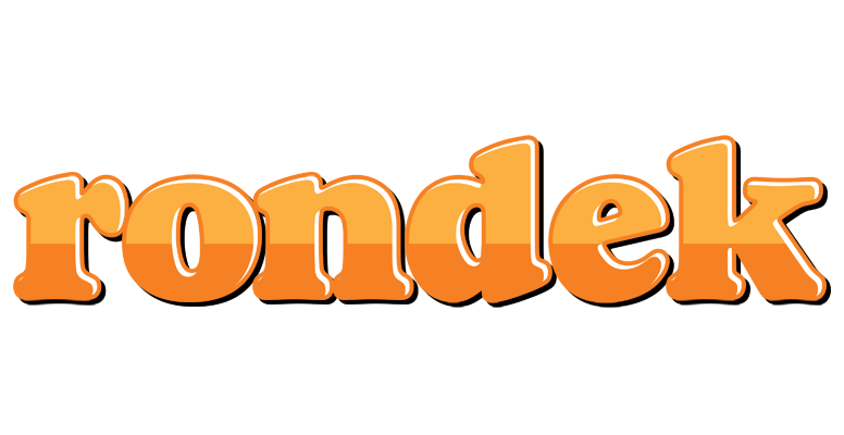 Rondek orange logo