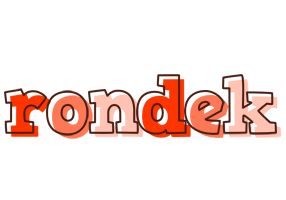 Rondek paint logo