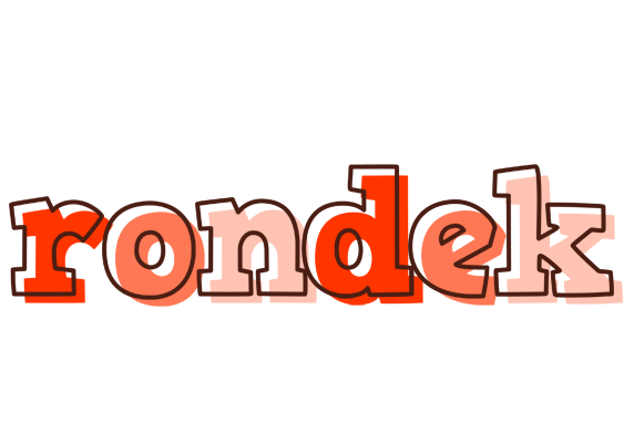 Rondek paint logo