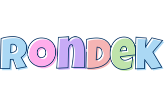 Rondek pastel logo