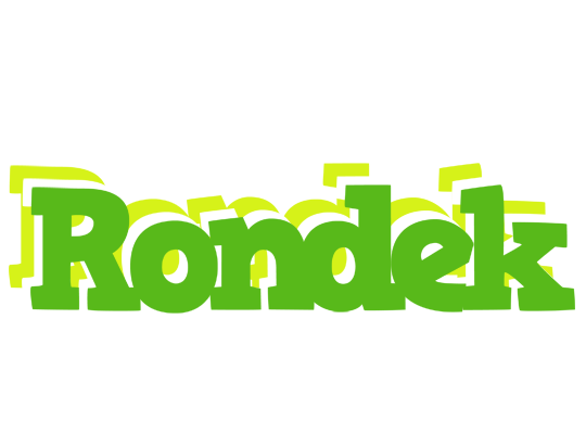 Rondek picnic logo
