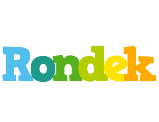 Rondek rainbows logo