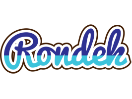Rondek raining logo