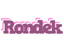 Rondek relaxing logo