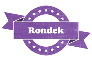 Rondek royal logo