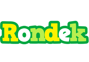 Rondek soccer logo