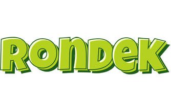 Rondek summer logo