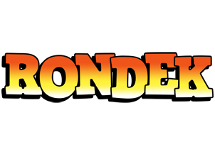 Rondek sunset logo