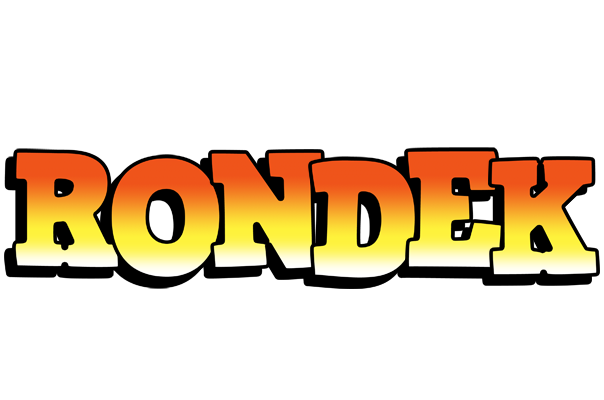 Rondek sunset logo