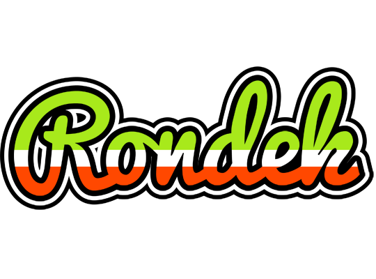 Rondek superfun logo