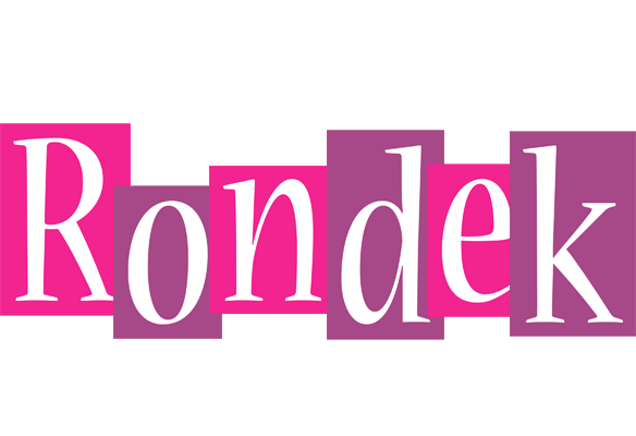 Rondek whine logo