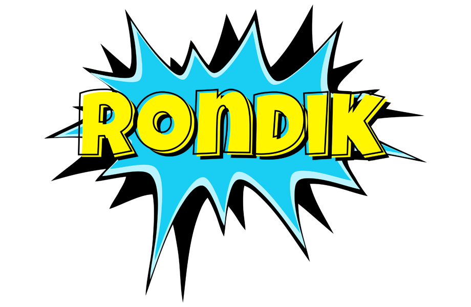Rondik amazing logo