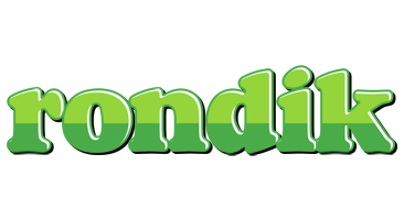 Rondik apple logo