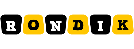 Rondik boots logo