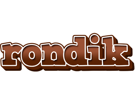 Rondik brownie logo