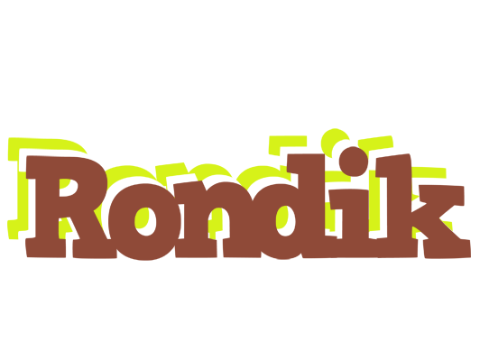 Rondik caffeebar logo