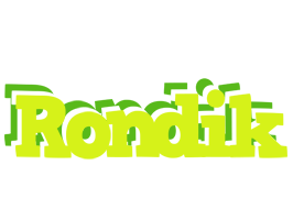 Rondik citrus logo