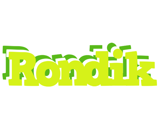 Rondik citrus logo