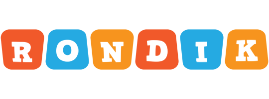 Rondik comics logo