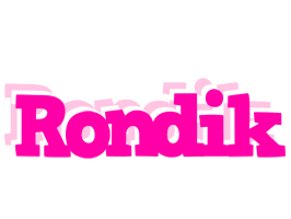 Rondik dancing logo