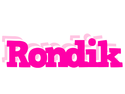 Rondik dancing logo