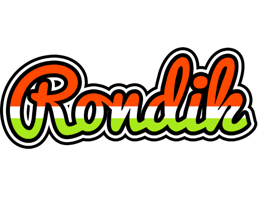 Rondik exotic logo