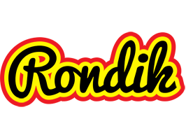 Rondik flaming logo