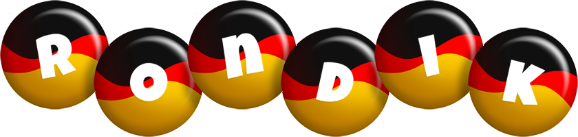 Rondik german logo