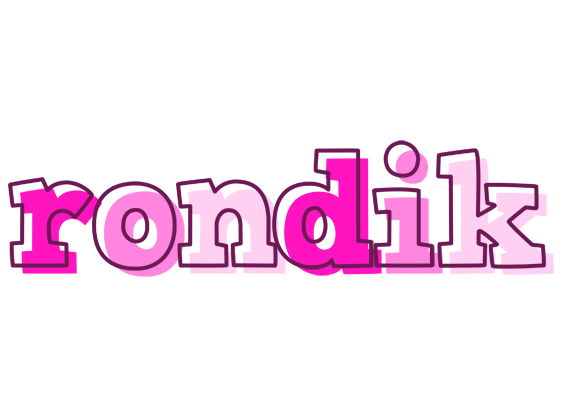Rondik hello logo