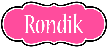 Rondik invitation logo