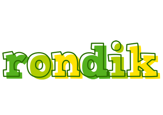 Rondik juice logo