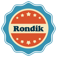 Rondik labels logo