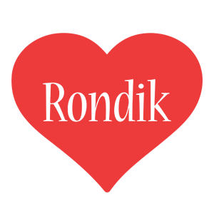 Rondik love logo