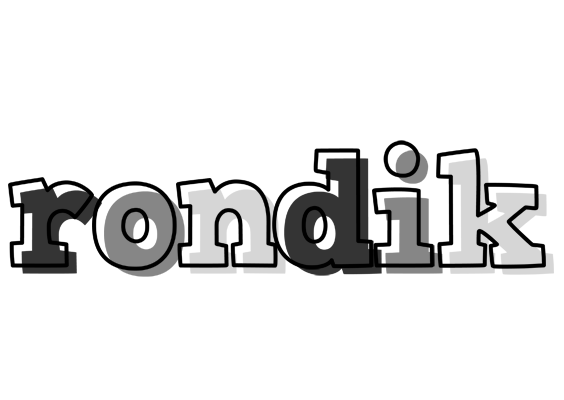 Rondik night logo