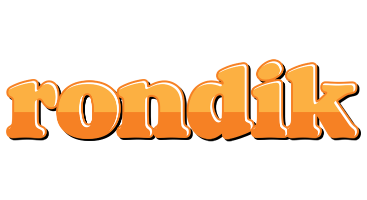 Rondik orange logo